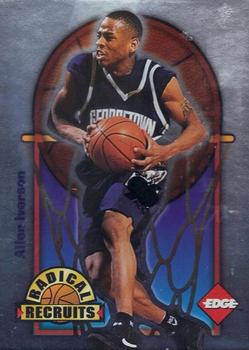 1996 Collector's Edge Rookie Rage - Radical Recruits #8 Allen Iverson Front