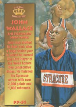 1996 Pacific Power - Silver #PP-51 John Wallace Back