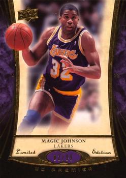 2007-08 Upper Deck Premier #16 Magic Johnson Front