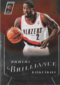 2012-13 Panini Brilliance #170 Wesley Matthews Front