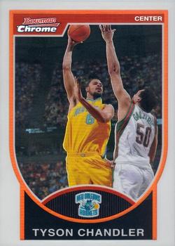 2007-08 Bowman - Chrome Refractor #27 Tyson Chandler Front