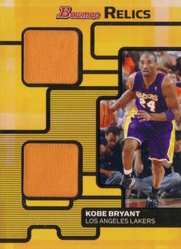 2007-08 Bowman - Relics Dual #BR-KB Kobe Bryant Front