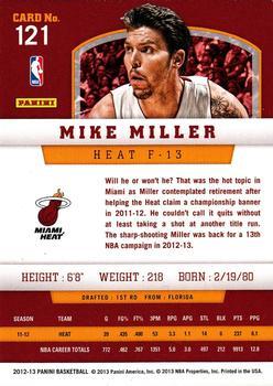 2012-13 Panini - Gold Knight #121 Mike Miller Back
