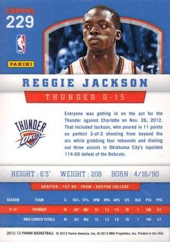 2012-13 Panini - Gold Knight #229 Reggie Jackson Back