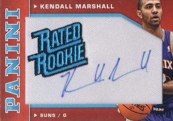 2012-13 Panini - Rated Rookie Signatures #16 Kendall Marshall Front