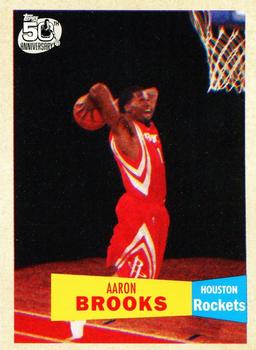 2007-08 Topps - 1957-58 Variations #135 Aaron Brooks Front