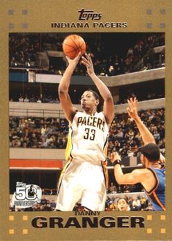 2007-08 Topps - Gold #44 Danny Granger Front