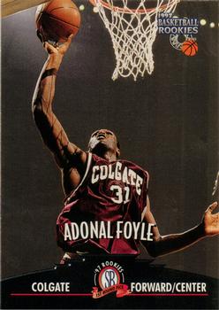 1997 Score Board Rookies #26 Adonal Foyle Front