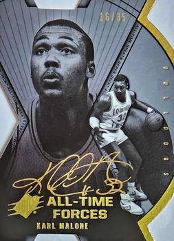 2013 Upper Deck All Time Greats - All-Time Forces #ATF-KM Karl Malone Front