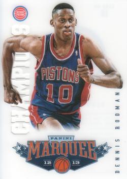 2012-13 Panini Marquee - Champions #16 Dennis Rodman Front