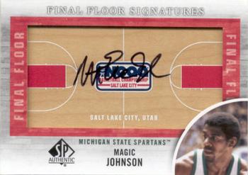 2012-13 SP Authentic - Final Floor Signatures #FF-MJ Magic Johnson Front