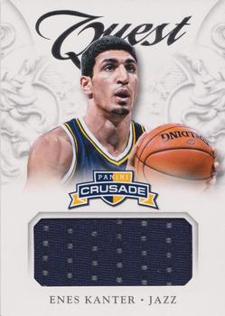 2012-13 Panini Crusade - Quest Memorabilia #25 Enes Kanter Front