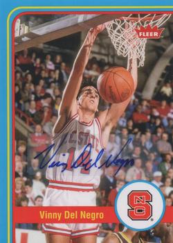 2012-13 Fleer Retro - Autographs #47 Vinny Del Negro Front