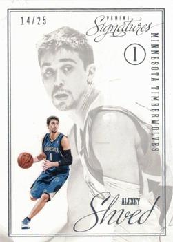 2012-13 Panini Signatures - Chase Rookies #115 Alexey Shved Front