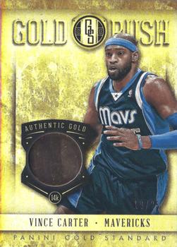 2012-13 Panini Gold Standard - Gold Rush #38 Vince Carter Front
