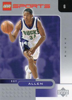 2003 Upper Deck Lego #2 Ray Allen Front