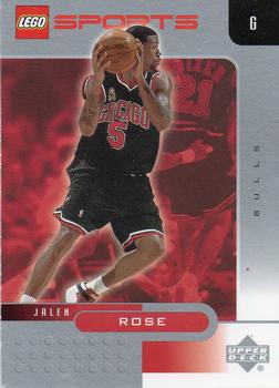 2003 Upper Deck Lego #21 Jalen Rose Front