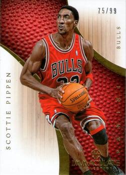 2012-13 Panini Immaculate Collection #16 Scottie Pippen Front