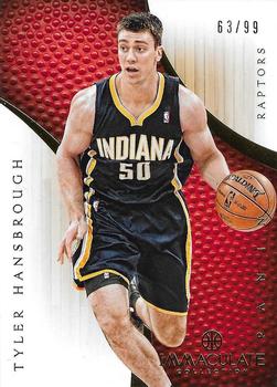 2012-13 Panini Immaculate Collection #40 Tyler Hansbrough Front
