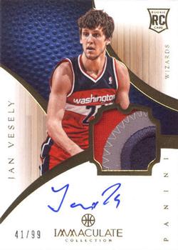 2012-13 Panini Immaculate Collection #106 Jan Vesely  Front