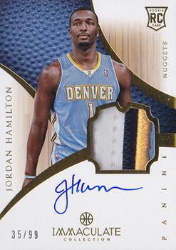 2012-13 Panini Immaculate Collection #122 Jordan Hamilton  Front