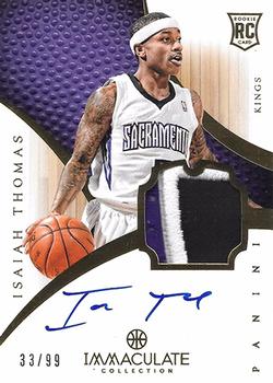 2012-13 Panini Immaculate Collection #133 Isaiah Thomas  Front