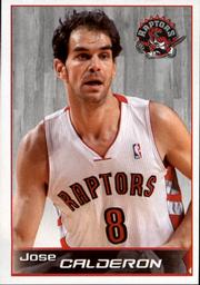 2012-13 Panini Stickers #35 Jose Calderon Front