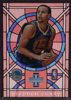 2012-13 Panini Innovation - Stained Glass #12 Stephen Curry Front