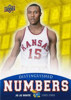 2013 Upper Deck University of Kansas - Distinguished Numbers #DN-5 Jo Jo White Front