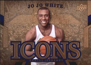 2013 Upper Deck University of Kansas - Icons #I-JW Jo Jo White Front