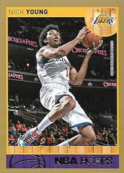 2013-14 Hoops - Gold #188 Nick Young Front