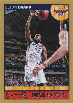 2013-14 Hoops - Gold #193 Elton Brand Front