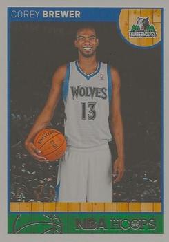 2013-14 Hoops - Red Back #251 Corey Brewer Front