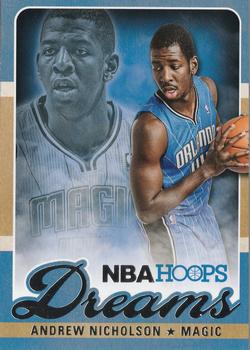 2013-14 Hoops - Dreams #1 Andrew Nicholson Front