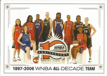 2006 Rittenhouse WNBA - All-Decade Team #DC01 All Decade Team Front