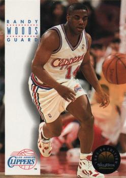 1993-94 SkyBox Premium - Promos #NNO Randy Woods Front