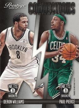 2013-14 Panini Prestige - Connections #6 Deron Williams / Paul Pierce Front