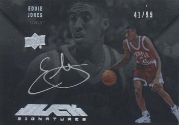 2012-13 Upper Deck Exquisite - UD Black Autographs #B-EJ Eddie Jones Front