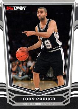 2008-09 Topps Tipoff #9 Tony Parker Front