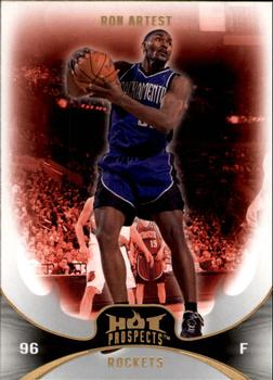 2008-09 Fleer Hot Prospects #5 Ron Artest Front