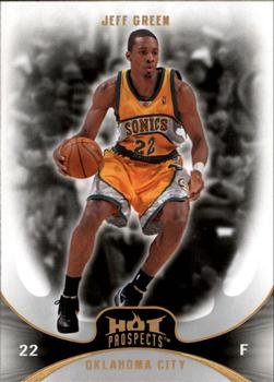 2008-09 Fleer Hot Prospects #34 Jeff Green Front