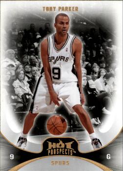 2008-09 Fleer Hot Prospects #70 Tony Parker Front