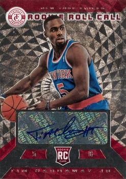 2013-14 Panini Totally Certified - Rookie Roll Call Autographs Red #21 Tim Hardaway Jr. Front