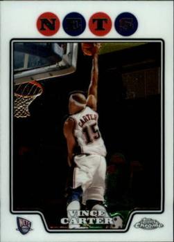 2008-09 Topps Chrome #115 Vince Carter Front