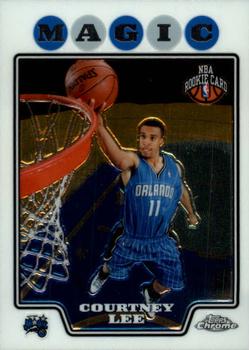 2008-09 Topps Chrome #201 Courtney Lee Front