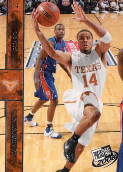 2008 Press Pass #1 D.J. Augustin Front