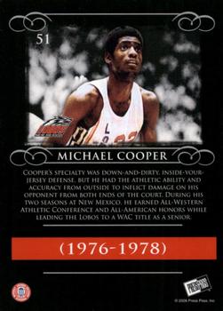 2008-09 Press Pass Legends #51 Michael Cooper Back