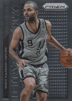 2013-14 Panini Prizm - Guard Duty #12 Tony Parker Front