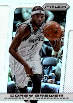 2013-14 Panini Prizm - Prizms #192 Corey Brewer Front