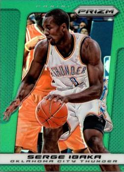 2013-14 Panini Prizm - Prizms Green #84 Serge Ibaka Front